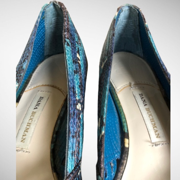 Dana Buchman kitten wedge peep toe heels - Picture 4 of 5